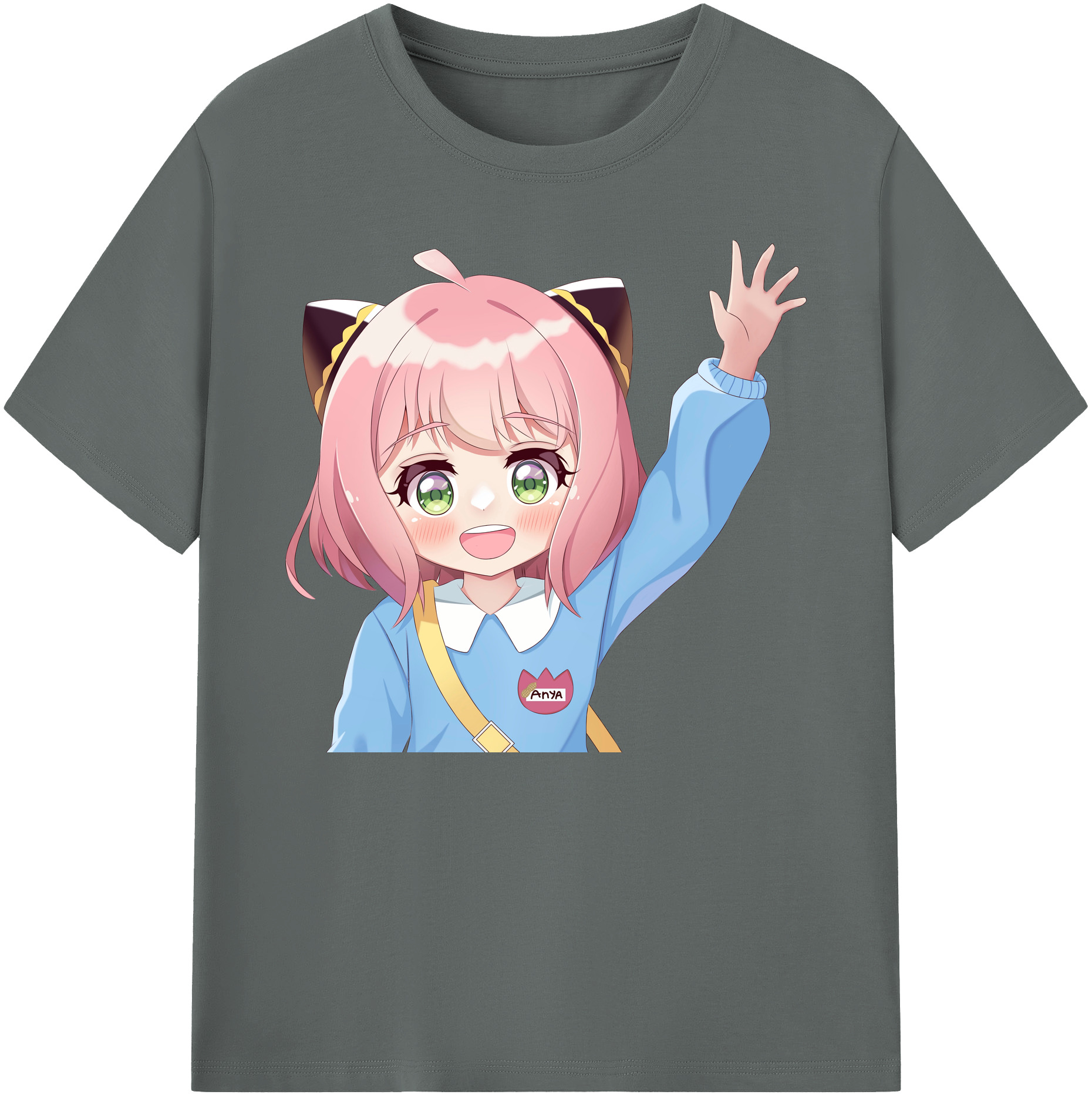 （画像用） SPY×FAMILY间谍家家酒 綿100％ メンズ半袖Tシャツ｜肌触りやわらか＆通気性